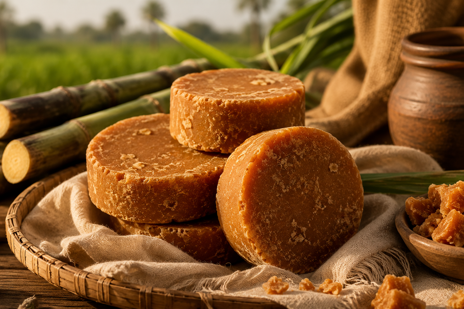 TriOrganic Premium Organic Jaggery (Gurr)